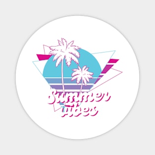 Retro Summer vibes Magnet